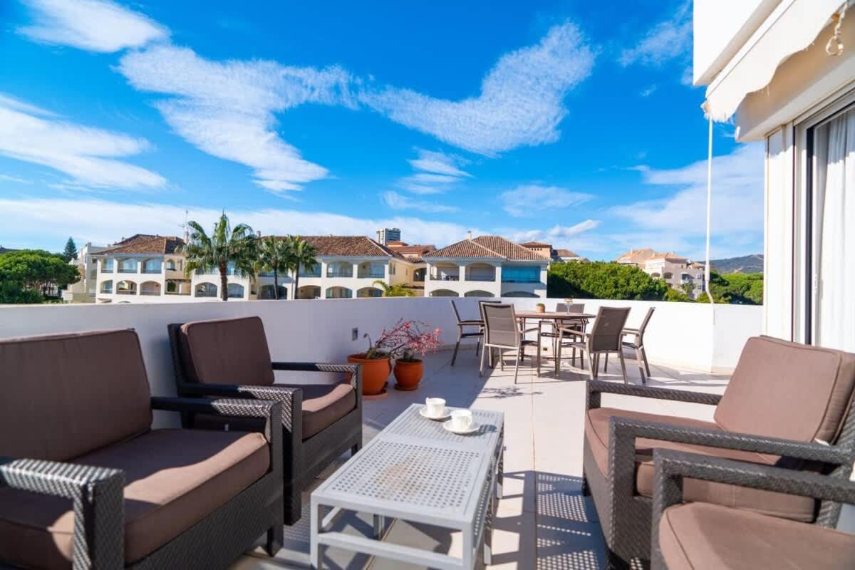 Seaside Elegance With Sea View Marbella Exterior foto