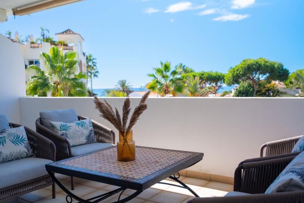 Seaside Elegance With Sea View Marbella Exterior foto